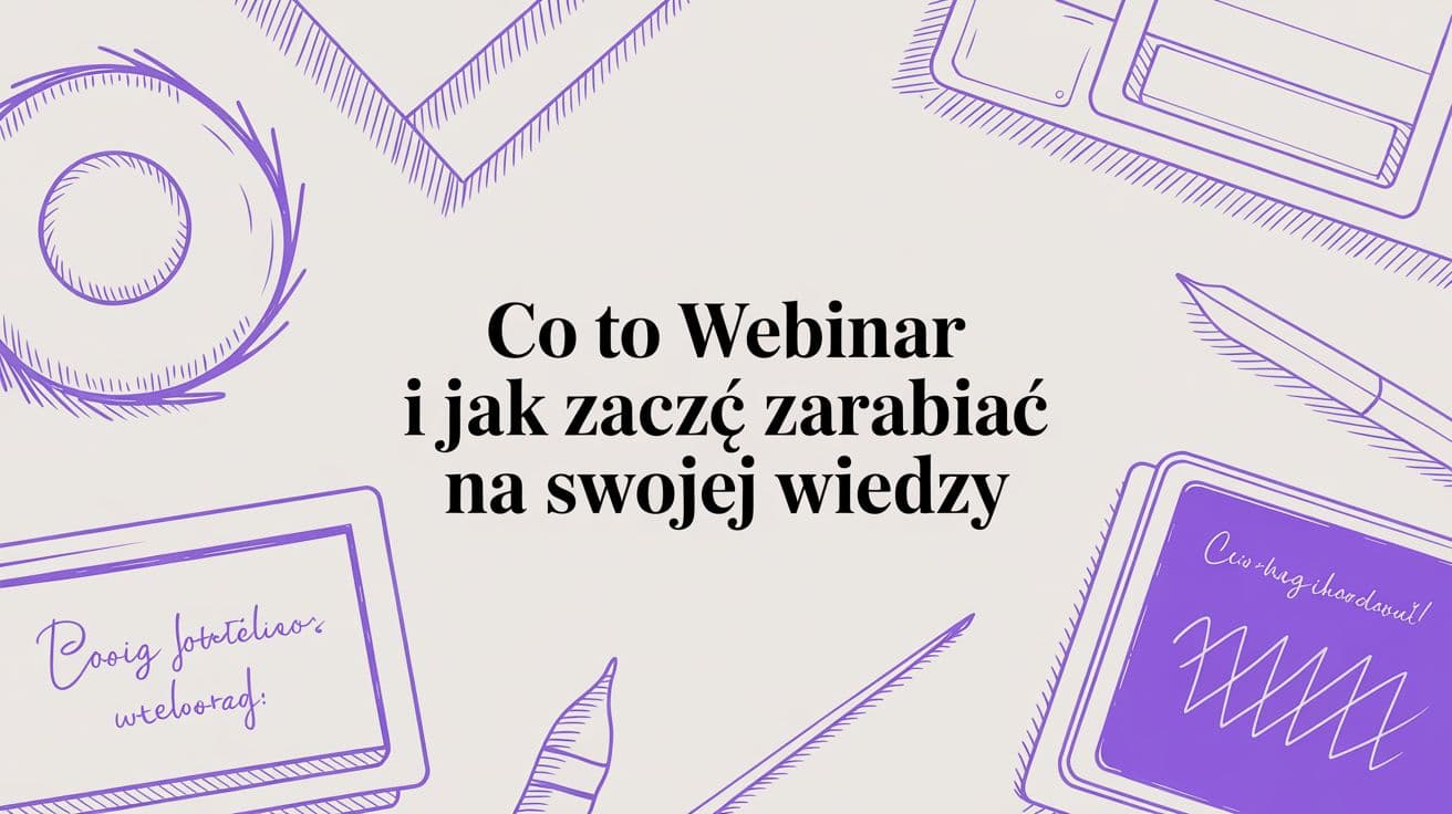 Zastanawiasz się, co to webinar i jak go zorganizować? Odkryj proste kroki, sprawdzone strategie i narzędzia, by stworzyć angażujące wydarzenie online.