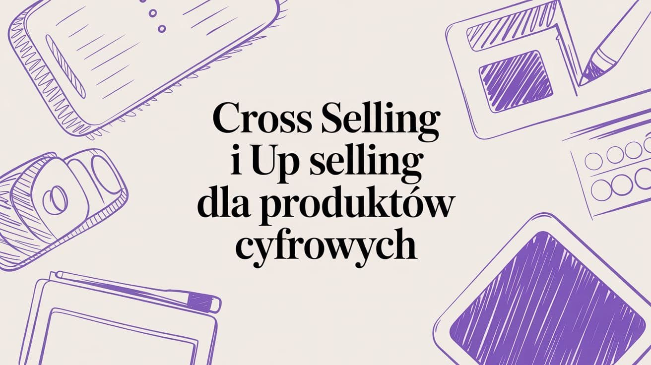 Odkryj skuteczne strategie cross selling i up selling, aby zwiększyć zyski ze sprzedaży kursów, e-booków i subskrypcji. Praktyczne porady i przykłady.