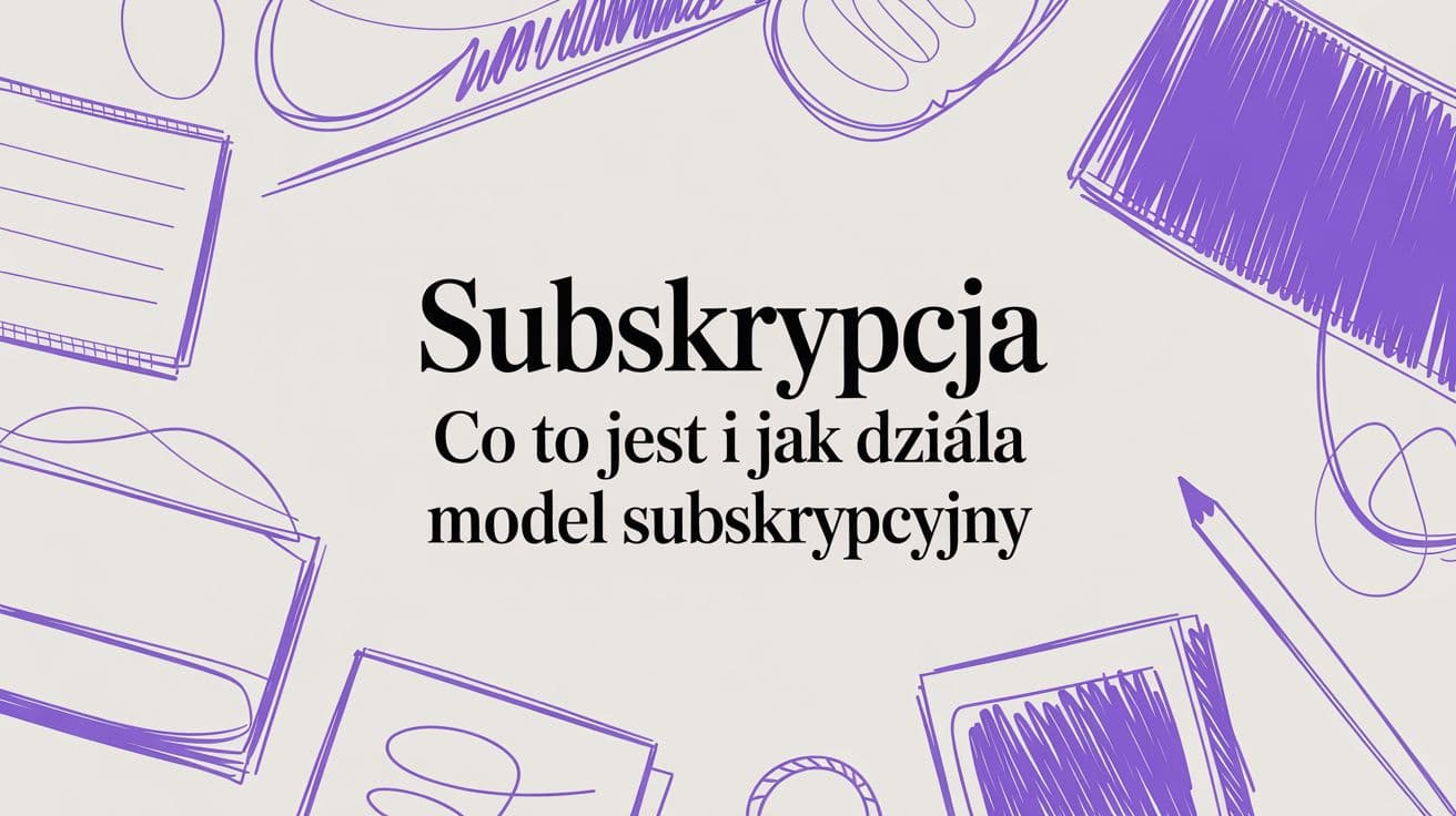 Subskrypcja co to jest? Poznaj definicję, kluczowe modele i korzyści. Sprawdź, jak model subskrypcyjny zmienia sposób prowadzenia biznesu online.