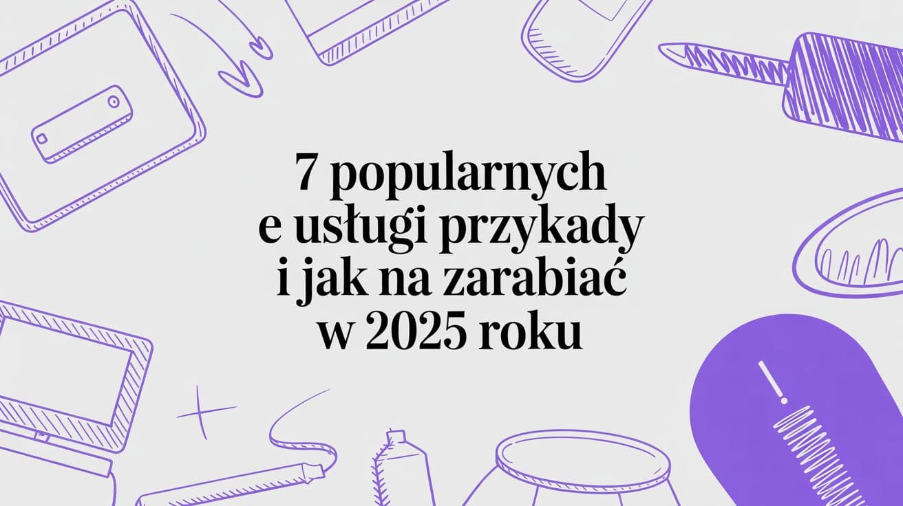Poznaj najlepsze e usługi przykłady, od kursów po platformy rządowe. Dowiedz się, jak je monetyzować i skalować swój biznes online z Zanfia.