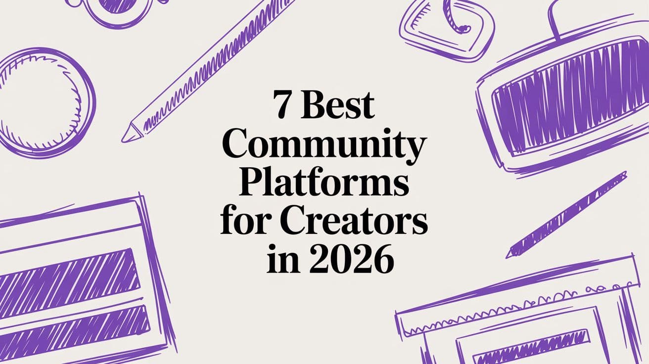 Best Community Platforms 2026: 7 Compared on Pricing and Fees