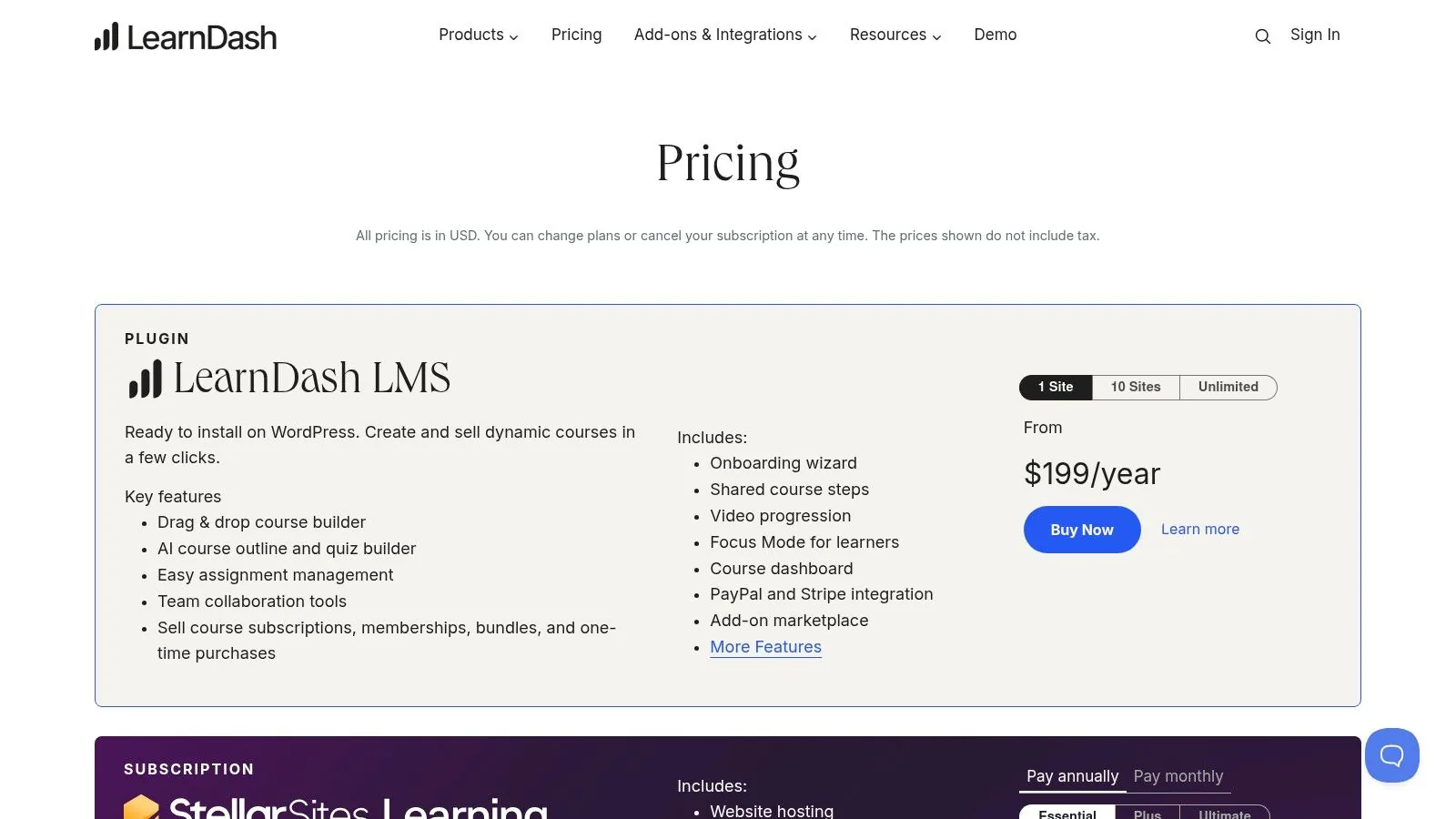 LearnDash platform