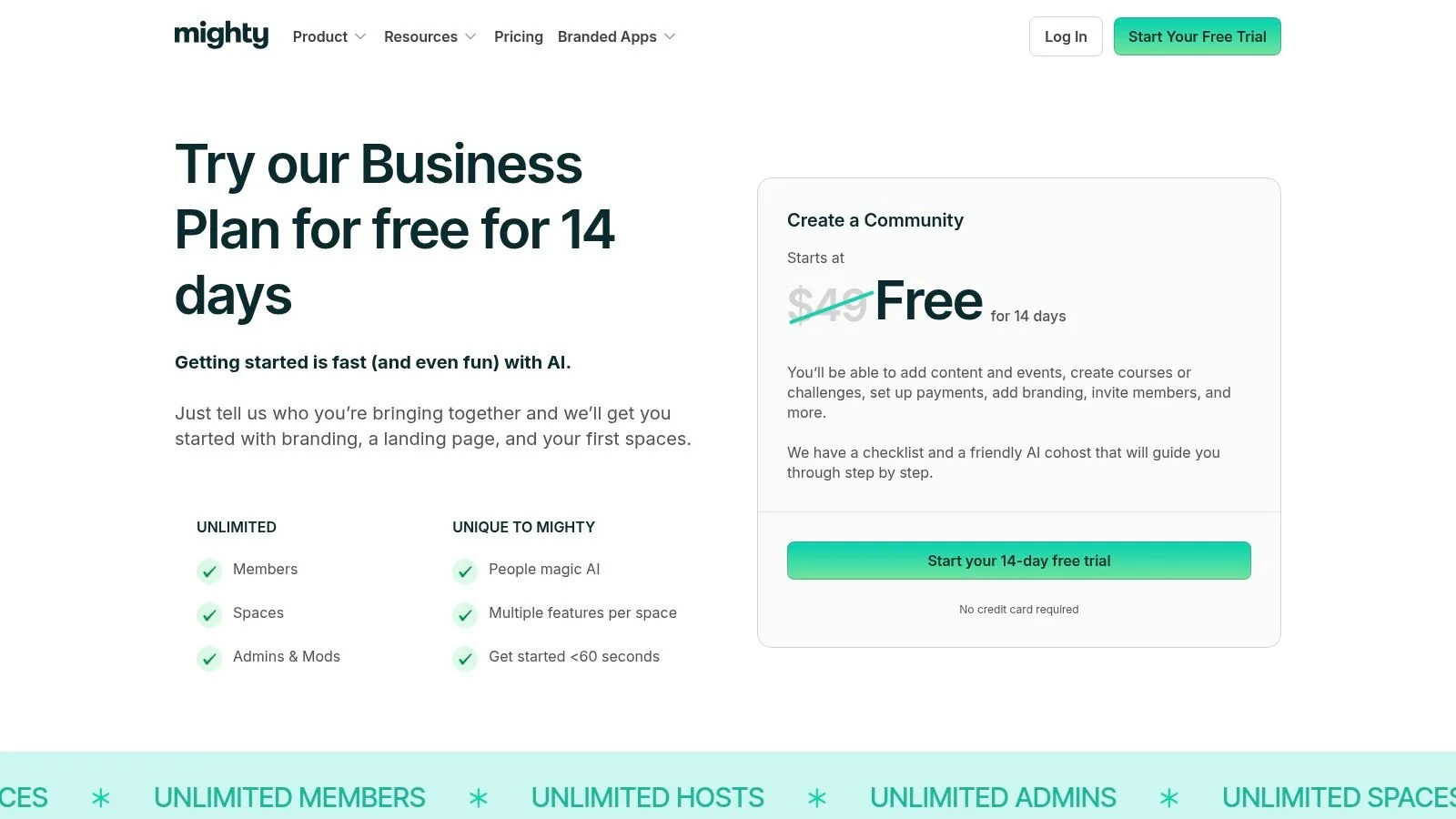 Mighty Networks platform