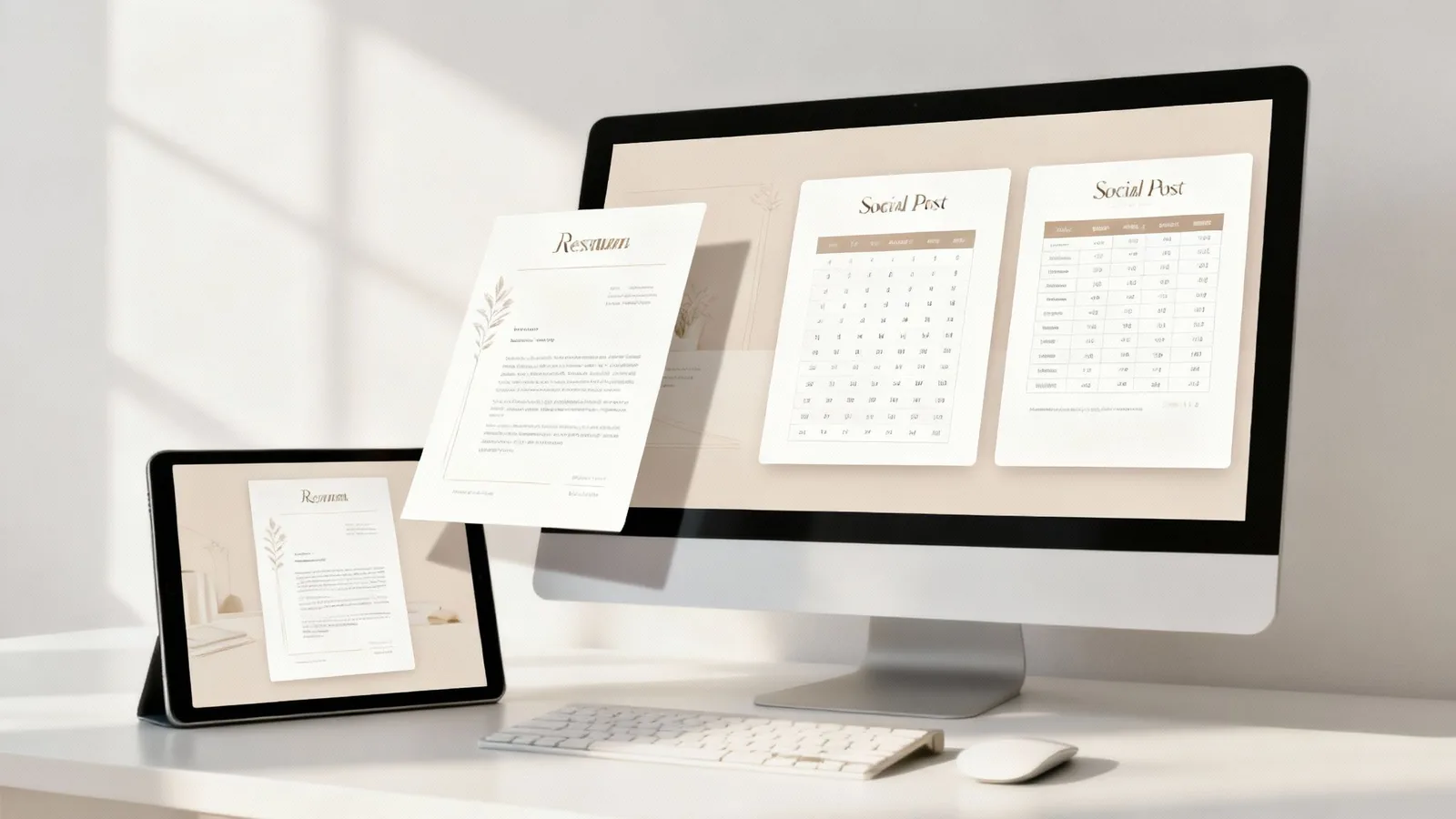 Digital Templates and Presets